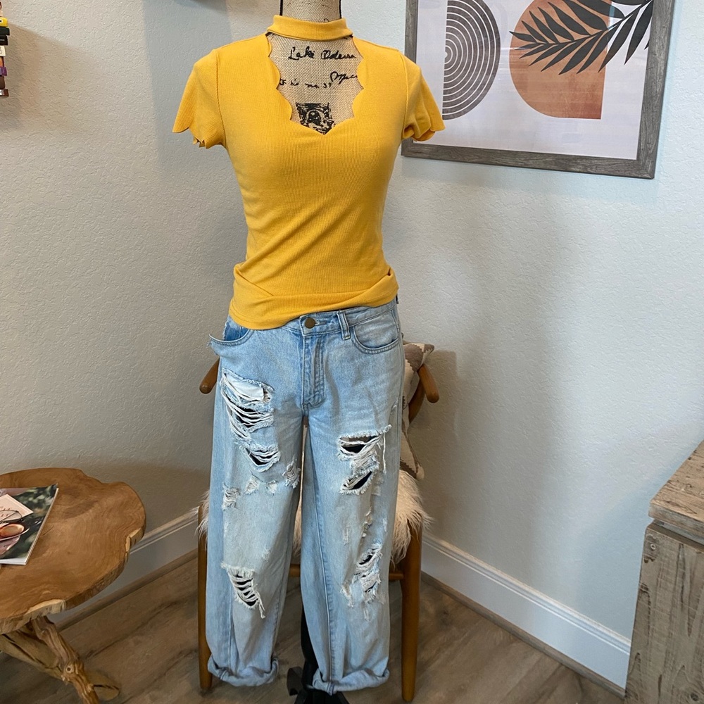 Cute ribbed tank
